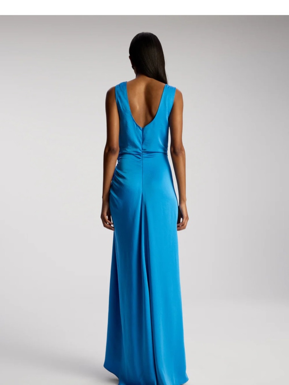 A.L.C. Ophelia Sleeveless Draped Maxi Dress - Picture 3 of 6